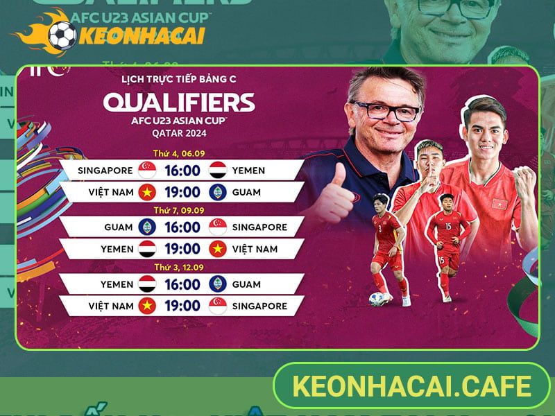 Theo dõi lịch thi đấu tại KeoNhaCai.Cafe